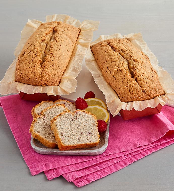 Lemon Raspberry Loaf Cake - 2 Packages